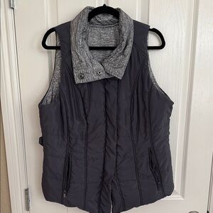 Zella Charcoal Puffer Vest